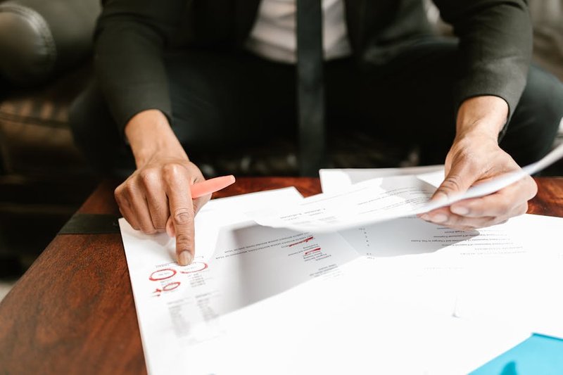 business professional reviewing analytics dashboard - geo or seo