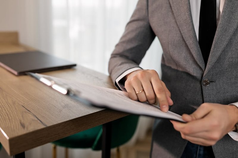 Sydney business owner reviewing proposals - seo agency sydney